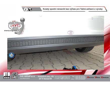 Tažné zařízení Audi A3 05/2012->04/2016, Hatchback