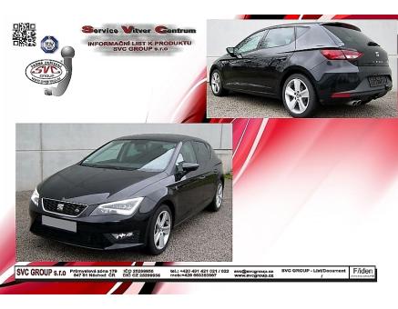 Tažné zařízení Seat Leon 11/2012->02/2017, Hatchback