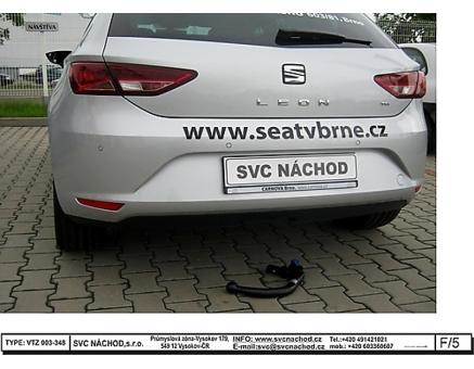 Tažné zařízení Seat Leon 11/2012->02/2017, Hatchback