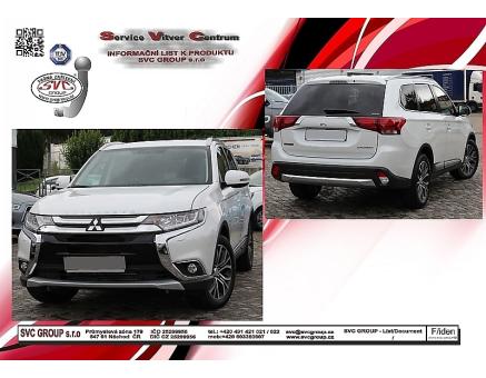 Tažné zařízení Mitsubishi Outlander 10/2012->