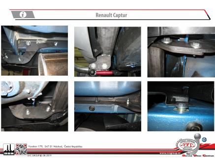 Tažné zařízení Renault Captur 05/2013->11/2019