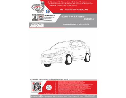 Tažné zařízení Suzuki SX4 S-Cross 09/2013->12/2021
