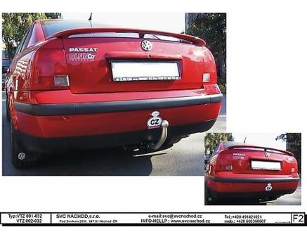 Tažné zařízení VOLKSWAGEN Passat 08/1996->10/2000, Sedan