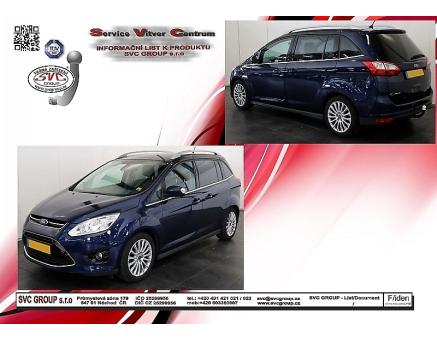 Tažné zařízení Ford Grand C Max 07/2010->