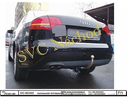 Tažné zařízení Audi A4 01/2005->11/2007, Sedan