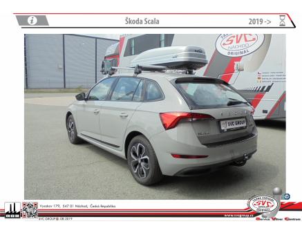 Tažné zařízení Škoda Scala 06/2019->