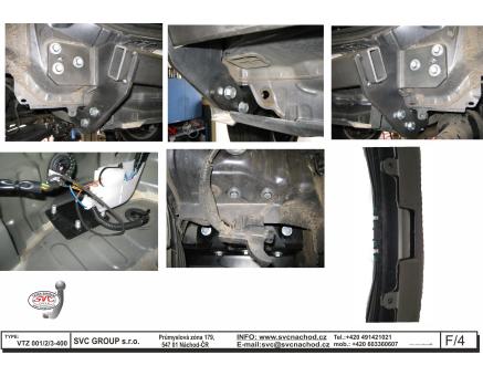 Tažné zařízení Toyota RAV-4 03/2013->10/2018