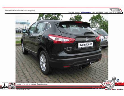 Tažné zařízení Nissan Qashqai 03/2014->04/2019