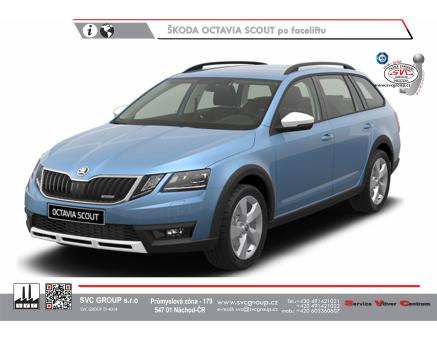 Tažné zařízení Škoda Octavia Scout 06/2014->05/2020