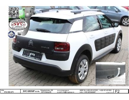 Tažné zařízení Citroën C4 Cactus 07/2014->