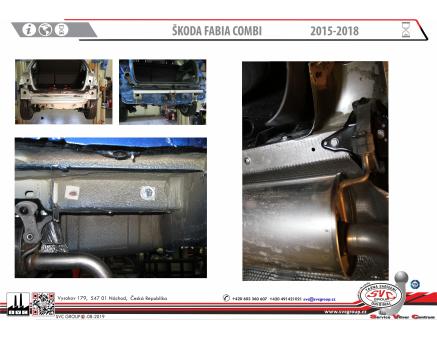 Tažné zařízení Škoda Fabia 01/2015->07/2018, Combi