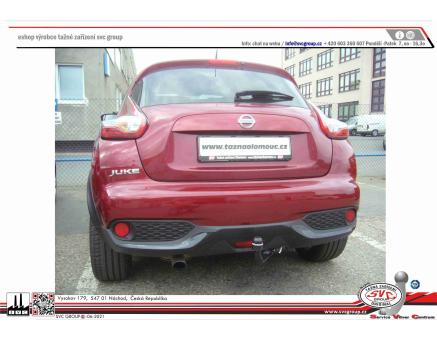 Tažné zařízení Nissan Juke 05/2014->10/2019