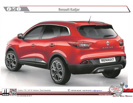 Tažné zařízení Renault Kadjar 11/2018->