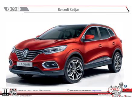 Tažné zařízení Renault Kadjar 11/2018->