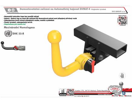 Tažné zařízení Mercedes VITO + VIANO 11/2014->, serie V-klase