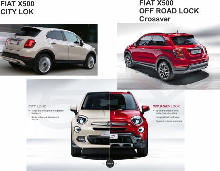 Tažné zařízení Fiat 500X City Look 09/2014->