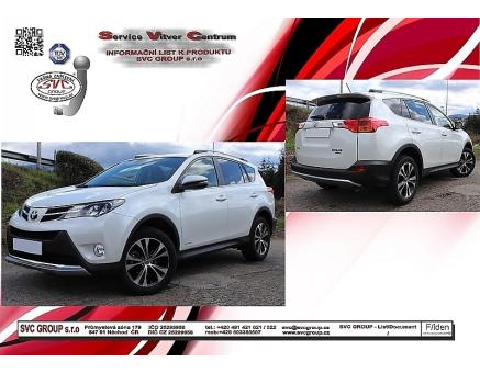 Tažné zařízení Toyota RAV-4 03/2013->10/2018