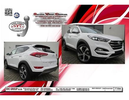 Tažné zařízení Hyundai Tucson 07/2015->06/2018