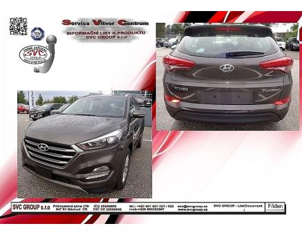 Tažné zařízení Hyundai Tucson 07/2015->06/2018