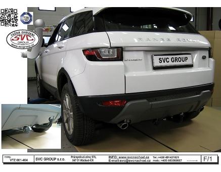 Tažné zařízení Land Rover Evoque + Cabriolet 06/2011->03/2019