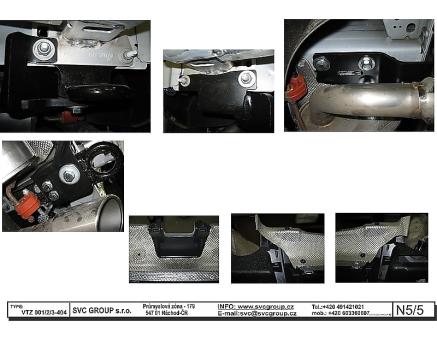 Tažné zařízení Land Rover Evoque + Cabriolet 06/2011->03/2019