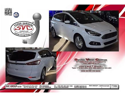 Tažné zařízení Ford S MAX 02/2015->