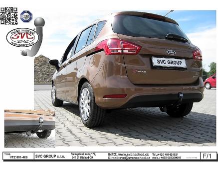 Tažné zařízení Ford B Max 08/2012->