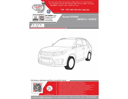 Tažné zařízení Suzuki Vitara 02/2015->10/2018, 5 Dveřové provedení