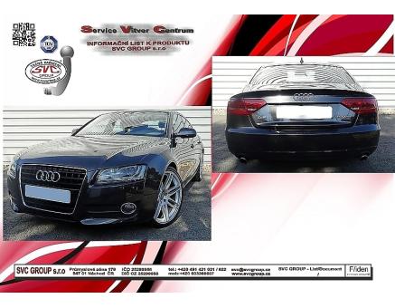 Tažné zařízení Audi A5 05/2009->11/2016, Sportback