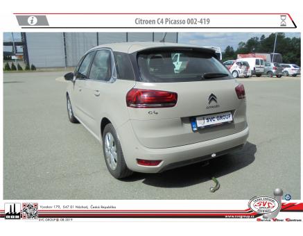 Tažné zařízení Citroën C4 Grand Picasso 10/2013->05/2018