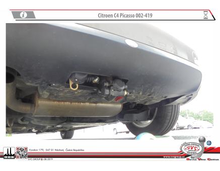 Tažné zařízení Citroën C4 Grand Picasso 10/2013->05/2018