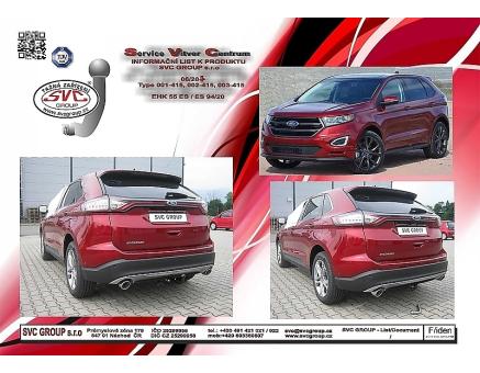 Tažné zařízení Ford EDGE 01/2016->