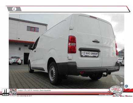 Tažné zařízení Toyota Proace Verso 07/2016->09/2019