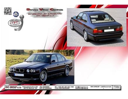 Tažné zařízení BMW 5 Série 11/1991->01/1997, Kombi
