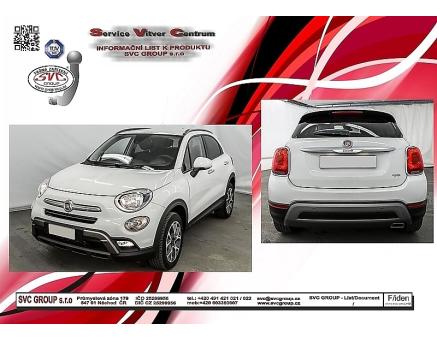 Tažné zařízení Fiat 500X  Crossover 09/2014->