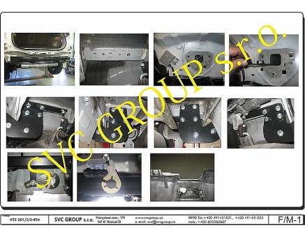 Tažné zařízení Nissan X-Trail 05/2014->05/2017