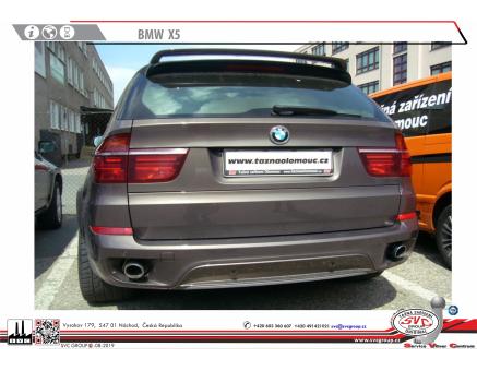 Tažné zařízení BMW X5 02/2006->06/2013