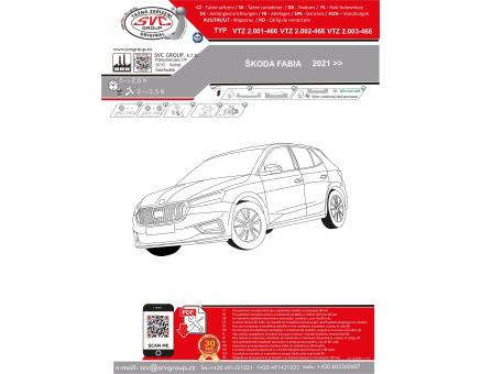 Tažné zařízení Škoda Fabia 08/2021->, Hatchback