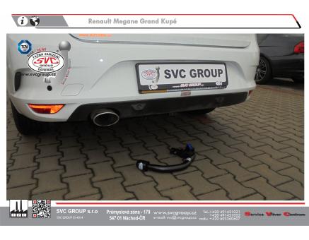 Tažné zařízení Renault Megane 04/2016->, Grand Coupe
