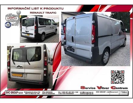 Tažné zařízení Renault Trafic 2001->07/2014