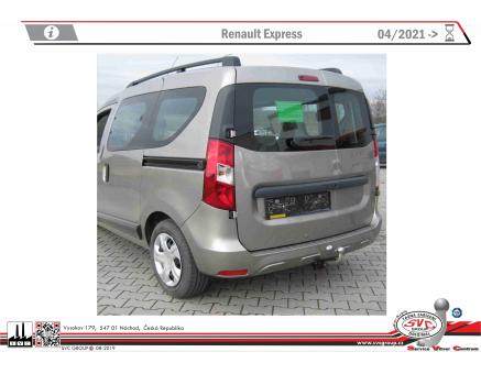 Tažné zařízení Renault Express 04/2021->