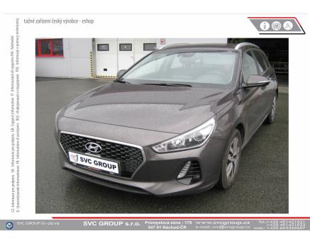 Tažné zařízení Hyundai i30 10/2018->05/2020, Kombi