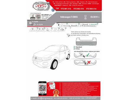 Tažné zařízení VOLKSWAGEN T-CROSS 03/2019->