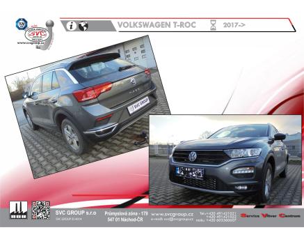 Tažné zařízení VOLKSWAGEN T-ROC 04/2017->