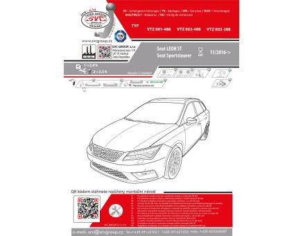 Tažné zařízení Seat Leon 11/2016->3/2020, ST - Sportstourer