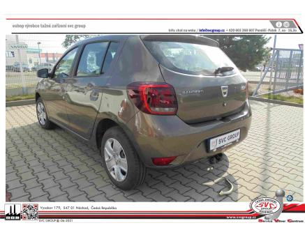 Tažné zařízení Dacia Sandero 01/2017->12/2020