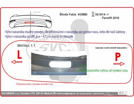 Tažné zařízení Škoda Fabia 08/2018->, Combi