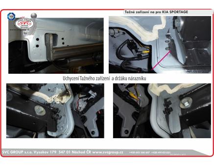 Tažné zařízení Kia Sportage 07/2018->12/2021