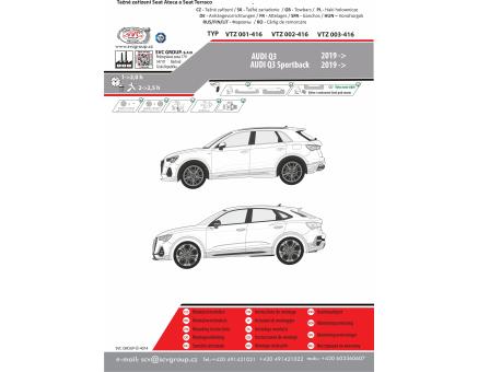 Tažné zařízení Audi Q3 12/2018->