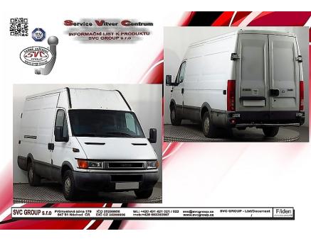 Tažné zařízení Iveco Daily 05/2014->, - Podvozek - Valník nad 3,5 tuny